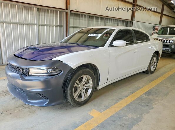 2C3CDXBG5NH129332 2022 DODGE CHARGER White Tył lewy