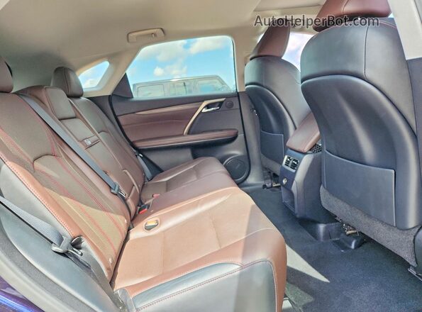 2T2ZZMCA1GC020651 2016 LEXUS RX Blue Вид підкапотного простору
