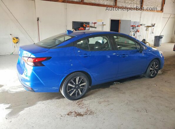 3N1CN8EV8LL898620 2020 NISSAN VERSA Blue Delantero derecho