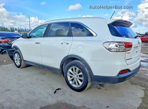 5XYPG4A36HG235745 2017 KIA SORENTO White Հետևի աջ
