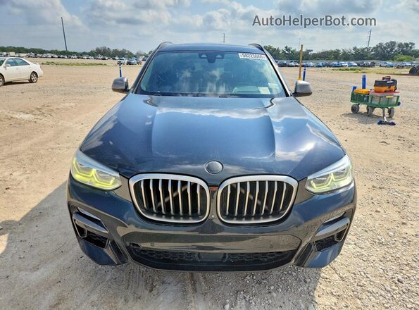 5UXTS3C56J0Y99026 2018 BMW X3 Black Widok z tyłu