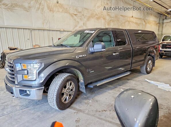 1FTFX1EGXHKC77434 2017 FORD F150 Gray Rear left