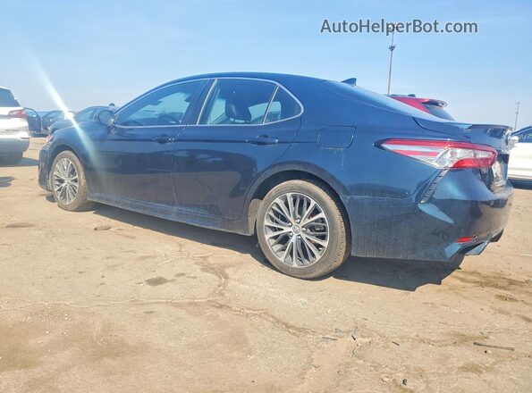 4T1B11HK7KU756160 2019 TOYOTA CAMRY Blue Задня права чверть