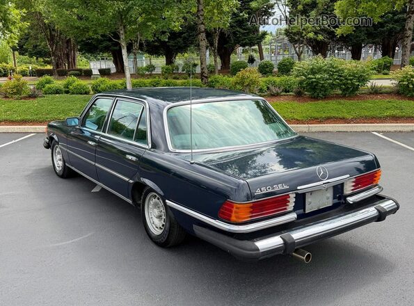 11603312062908 1977 MERCEDES-BENZ 450 Blue Przód prawy
