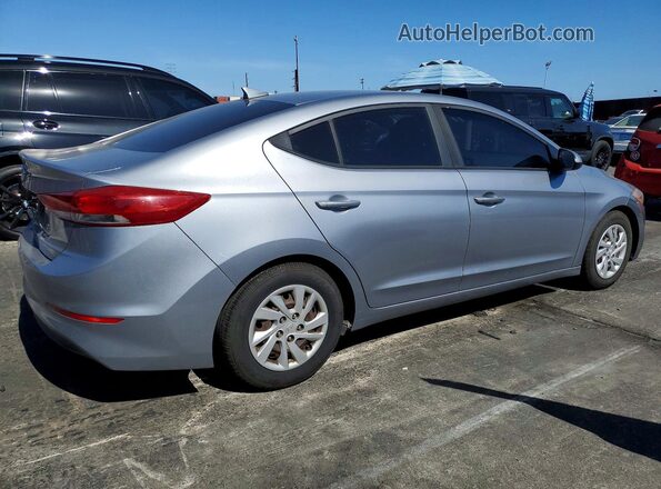 5NPD74LF1HH178583 2017 HYUNDAI ELANTRA Серый Передняя правая четверть