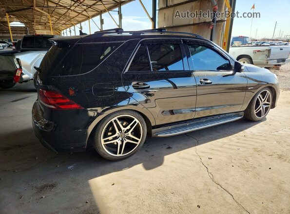 4JGDA6EB0HA933832 2017 MERCEDES-BENZ GLE Черный Передняя правая четверть