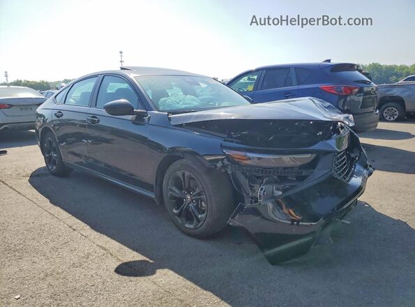 1HGCY1F47SA008505 2025 HONDA ACCORD Black Դիմացի տեսք