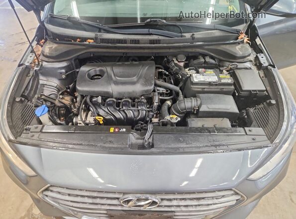 3KPC24A35JE017733 2018 HYUNDAI ACCENT Серый Вид подкапотного пространства