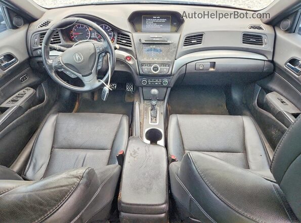 19UDE2F83HA000870 2017 ACURA ILX Синий Вид щитка приборов