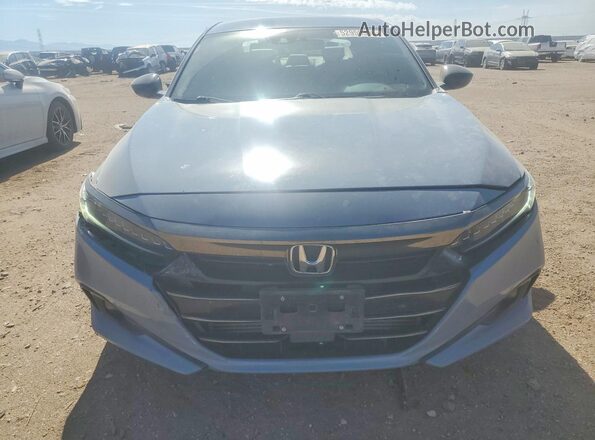 1HGCV1F31MA093246 2021 HONDA ACCORD Gray Հետևի տեսք