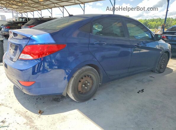 KMHCT4AE4GU065437 2016 HYUNDAI ACCENT Blue Առջևի աջ