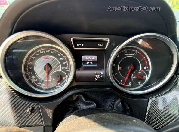4JGDA7FB4GA806164 2016 MERCEDES-BENZ GLE-CLASS Белый Вид щитка приборов