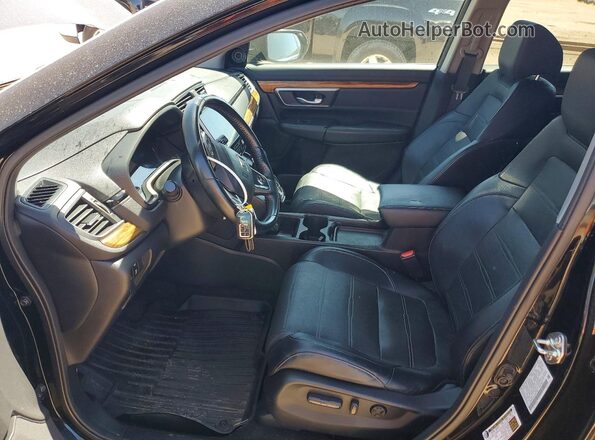 2HKRW2H91HH677982 2017 HONDA CR-V Black წინა პანელის ხედი