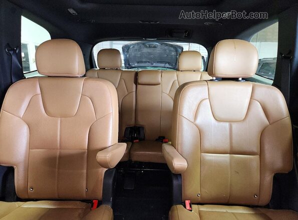 5XYP54HC7MG137393 2021 KIA TELLURIDE Black Vista interior trasera