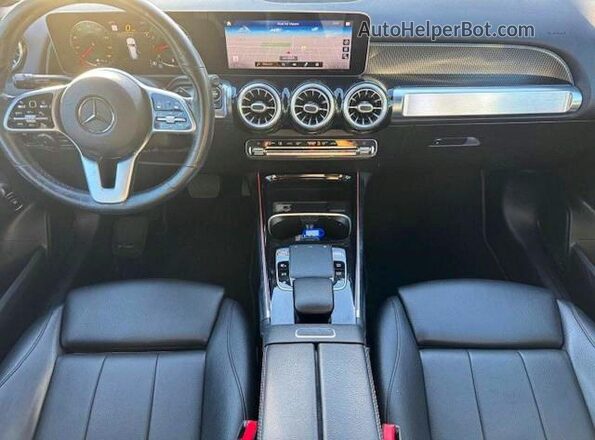 W1N4M4GB2LW019423 2020 MERCEDES-BENZ GLB-CLASS Black Widok zestawu wskaźników