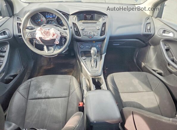 1FADP3F26HL293622 2017 FORD FOCUS Gray Вид щитка приладів