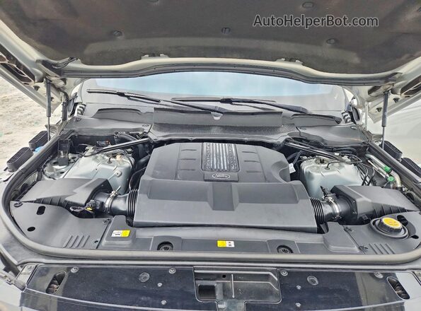 SALGS2SV3KA561361 2019 LAND ROVER RANGE Silver Вид задньої частини салону