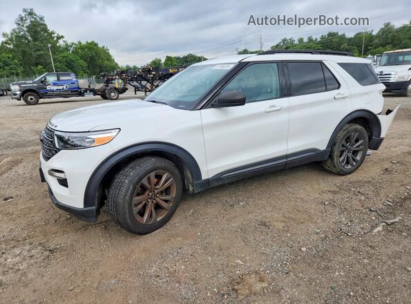 1FMSK8DHXMGA02641 2021 FORD EXPLORER White Tył lewy
