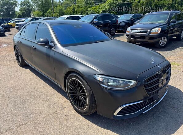 W1K6G7GB9MA018850 2021 MERCEDES-BENZ S-CLASS Black წინა ხედი