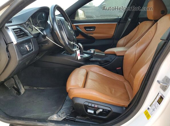 WBA4J1C50JBG80418 2018 BMW 4 SERIES White Вид панелі приладів