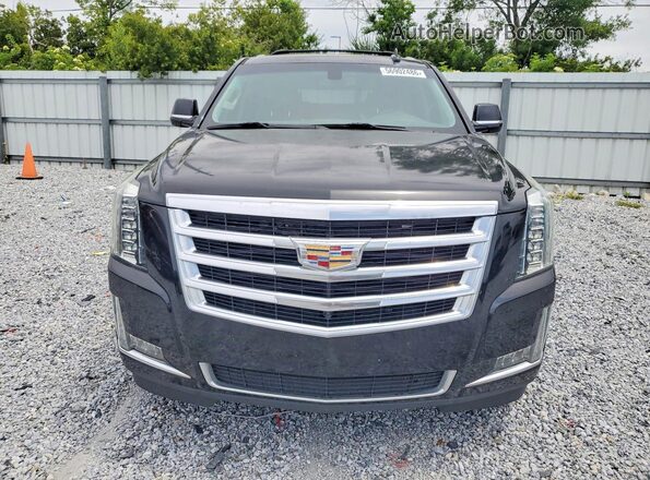 1GYS4GKJ5JR319316 2018 CADILLAC ESCALADE Black Հետևի տեսք