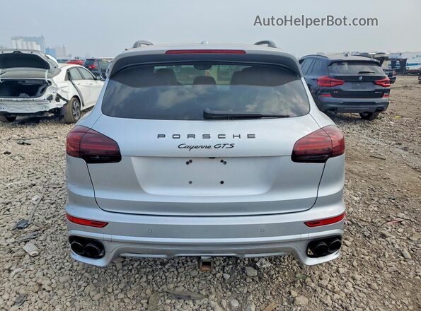 WP1AD2A21GLA72031 2016 PORSCHE CAYENNE Silver წინა სალონის ხედი