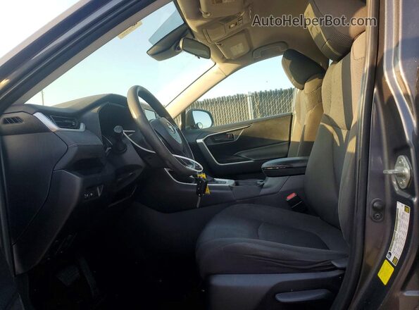 2T3H1RFVXKW045940 2019 TOYOTA RAV4 Gray წინა პანელის ხედი