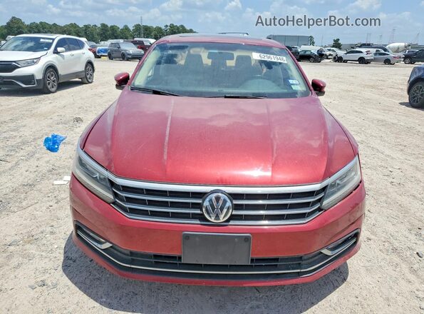 1VWBA7A32JC043226 2018 VOLKSWAGEN PASSAT Burgundy Widok z tyłu