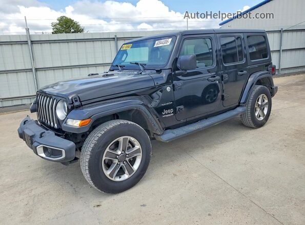 1C4HJXEN8LW214149 2020 JEEP WRANGLER Black Հետևի ձախ