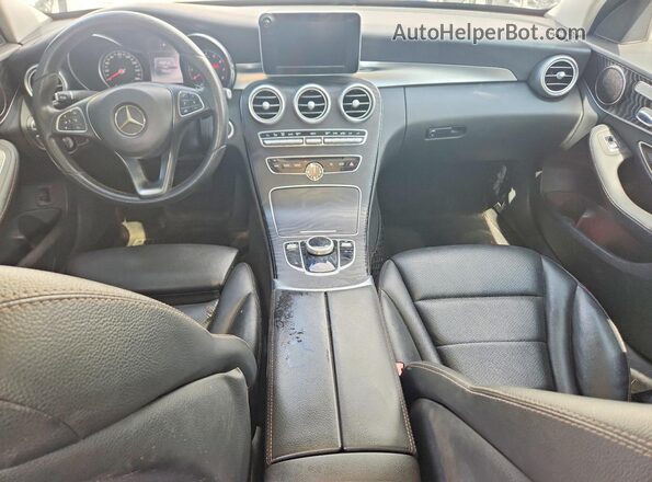 WDDWF4JB9HR252777 2017 MERCEDES-BENZ C White Սարքավորումների վահանակի տեսք