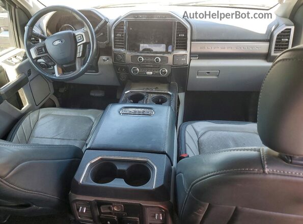 1FT8W3DT3NEC06107 2022 FORD F350 White Vista del salpicadero