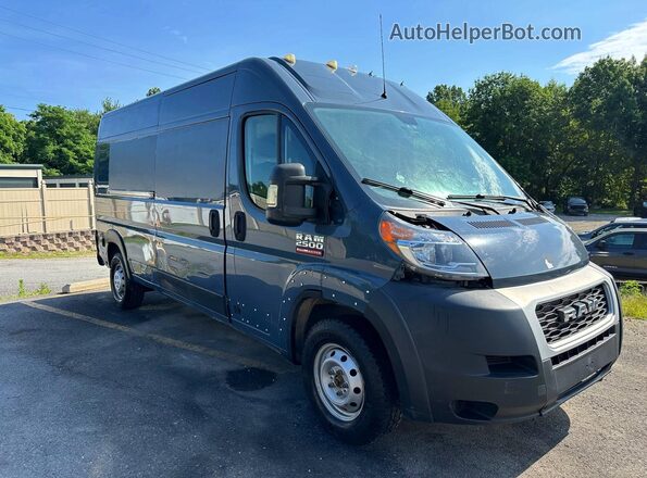 3C6TRVDG3KE520850 2019 RAM PROMASTER Gray Widok z przodu