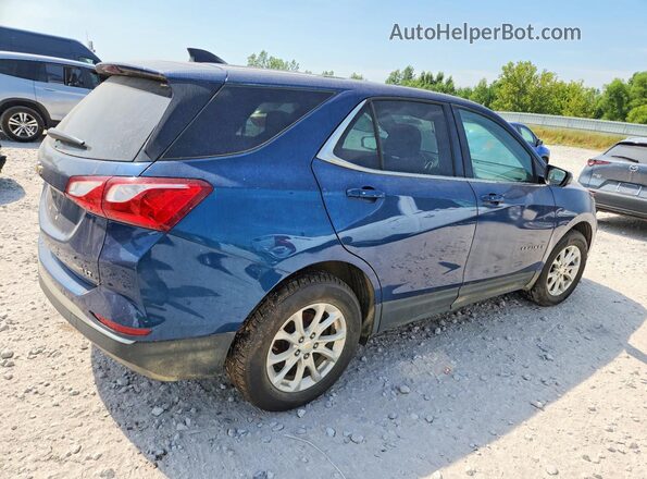 2GNAXUEV6K6233071 2019 CHEVROLET EQUINOX Синий Передняя правая четверть