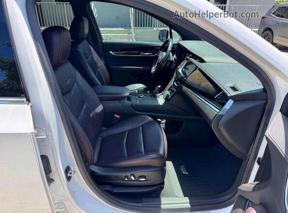 1GYKPCRS4MZ181724 2021 CADILLAC XT6 White Առջևի վահանակի տեսք