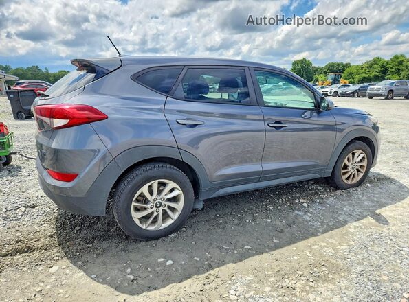 KM8J23A43HU580376 2017 HYUNDAI TUCSON Серый Передняя правая четверть