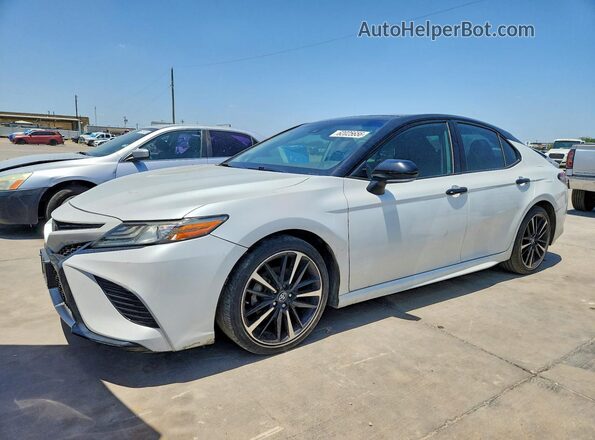 4T1B61HK1KU280764 2019 TOYOTA CAMRY White უკანა მარცხენა