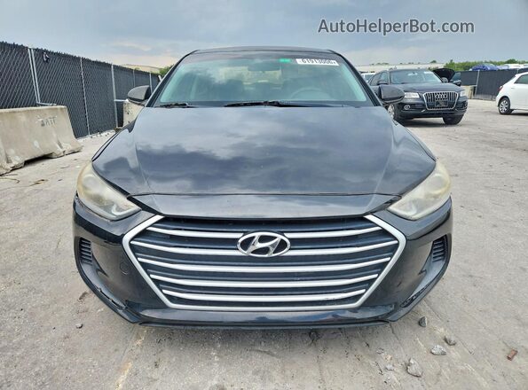 5NPD84LF1HH054035 2017 HYUNDAI ELANTRA Black Vista trasera
