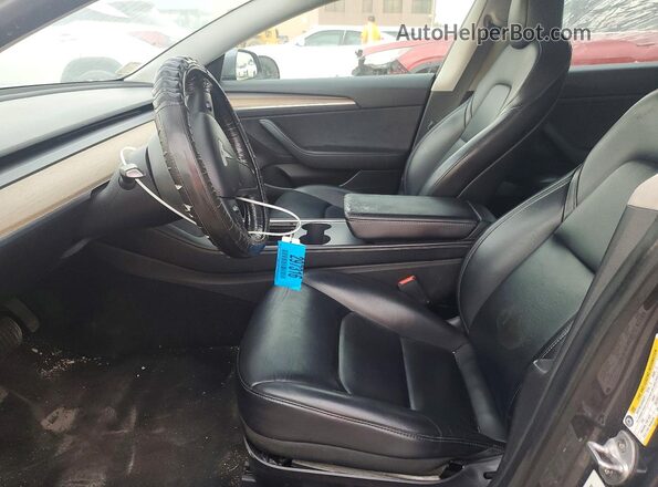 5YJ3E1EA0MF091641 2021 TESLA MODEL Blue Widok deski rozdzielczej