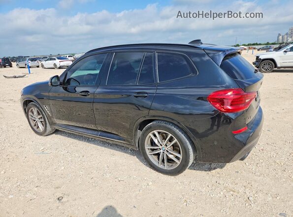 5UXTS3C56J0Y99026 2018 BMW X3 Black Tył prawy