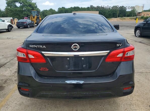 3N1AB7APXKY229039 2019 NISSAN SENTRA Black Սալոնի դիմացի տեսք