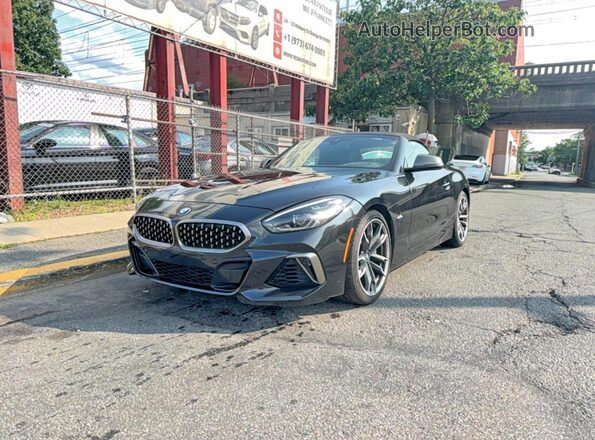 WBAHF9C09LWW44449 2020 BMW Z4 Черный Задняя правая четверть