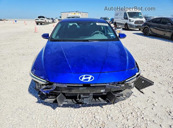 KMHLS4DG8RU820527 2024 HYUNDAI ELANTRA Blue Вид ззаду