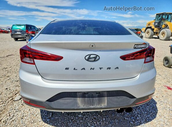5NPD74LF8KH497941 2019 HYUNDAI ELANTRA Silver Front interior view