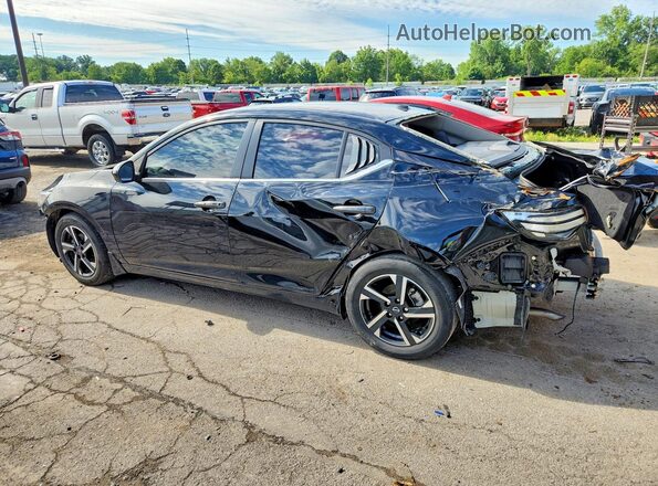 3N1AB8CV5SY257932 2025 NISSAN SENTRA Black უკანა მარჯვენა