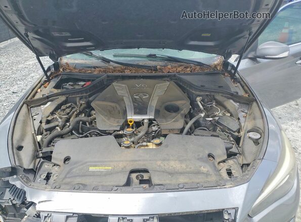 JN1EV7AR0JM441184 2018 INFINITI Q50 Gray Շարժիչի բաժամունքի տեսք