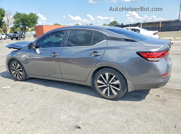 3N1AB8CV2MY312274 2021 NISSAN SENTRA Gray უკანა მარჯვენა