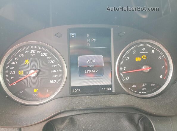WDDWJ4KB1HF331939 2017 MERCEDES-BENZ C Blue Vista de los asientos traseros