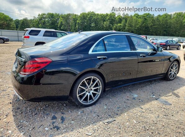 WDDUG8GB2JA402610 2018 MERCEDES-BENZ S Black Przód prawy