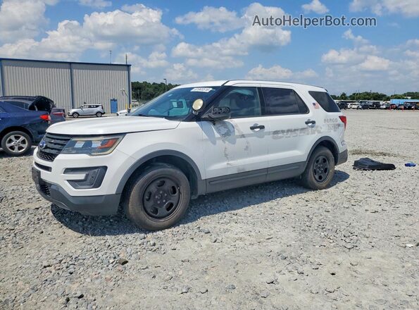 1FM5K8AR3JGC74342 2018 FORD EXPLORER Белый Задняя левая четверть