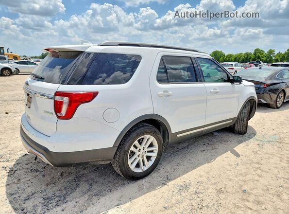 1FM5K7DH6HGB30341 2017 FORD EXPLORER White Delantero derecho